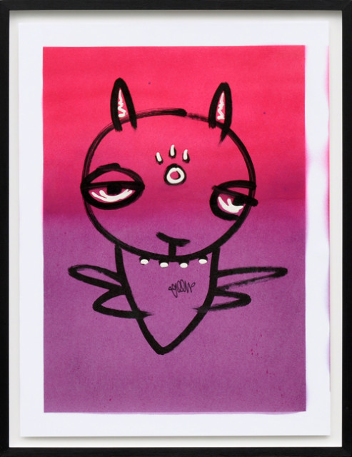 Charles K. Williams + Pink Plum Flying SQRL